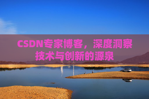 CSDN专家博客,深度洞察技术与创新的源泉